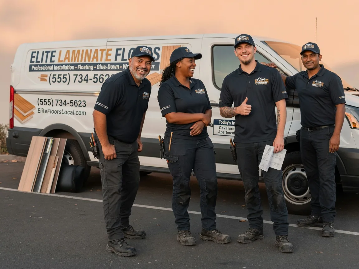 Laminate flooring installation company in Mart, TX